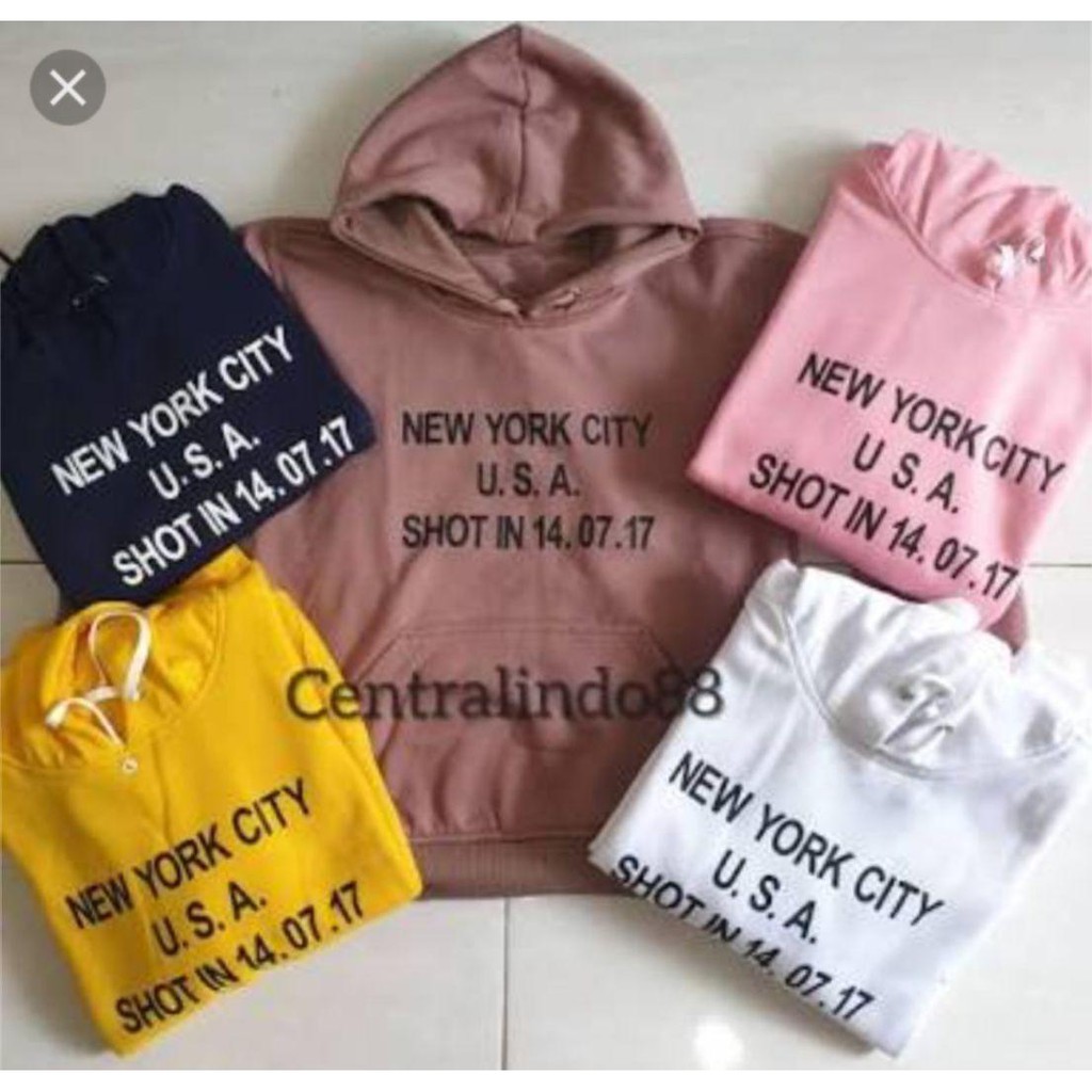 JAYA.Co Sweater Hoodie NEW YORK