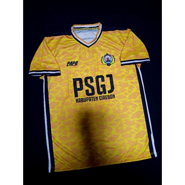 Jersey PSGJ Cirebon 57th Size L, XL Original Papo