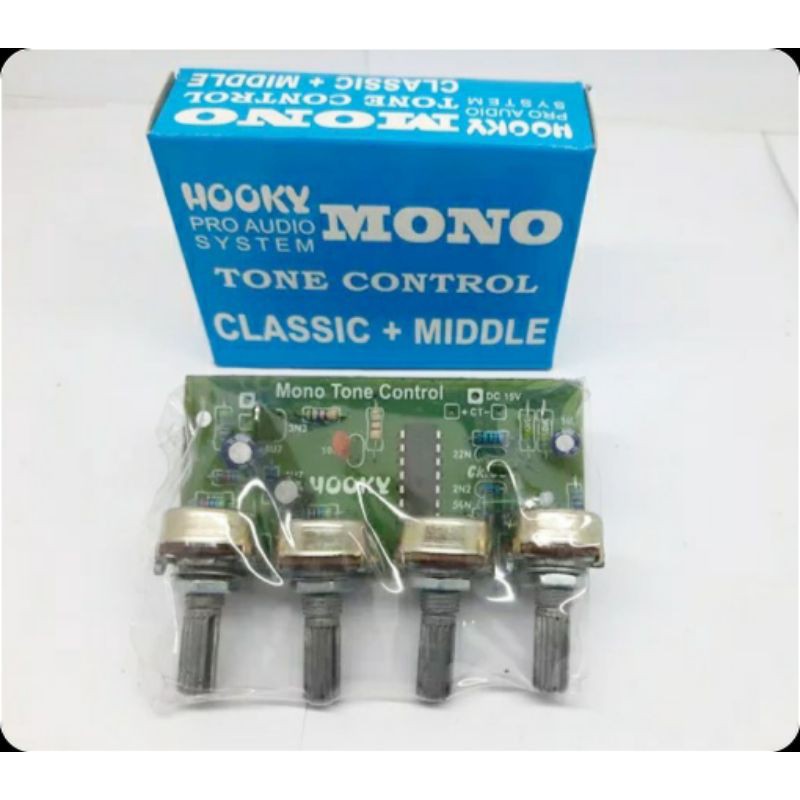 Kit Tone Control Mono Classic Middle Pro Audio Sistem