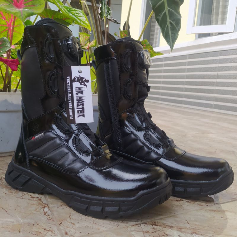 SEPATU PDL TALI PUTAR TERBARU MR MASTER KULIT SAPI ASLI ASLI SEPATU PDL DINAS LAPANGAN TNI POLRI