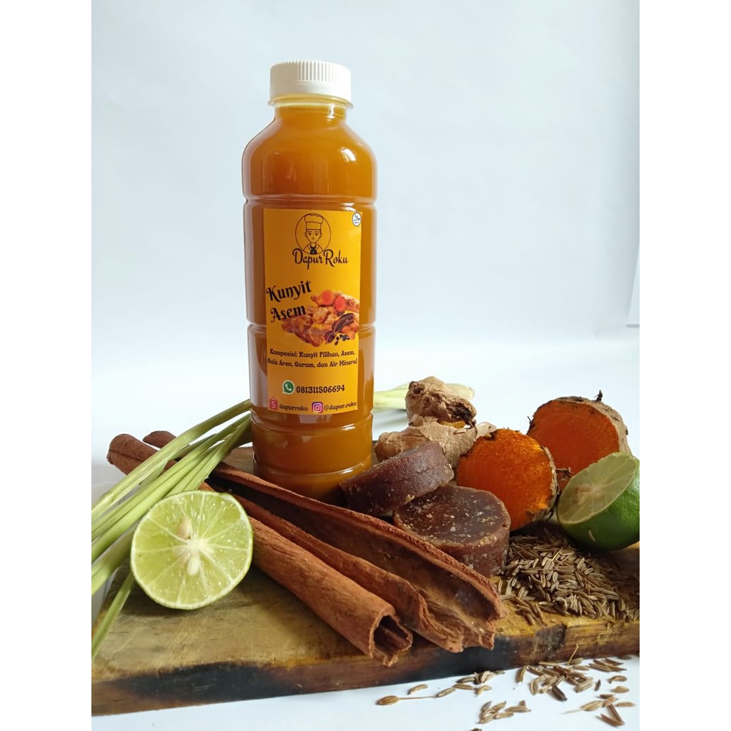 

Jamu Kunyit Asem 100% Alami 330 ml