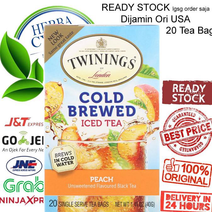

Toko Spesialis Teh. Twinings Cold Brewed Iced Tea Peach 20 Bag Teh Peach Teh Twining Esteh Kamila Ol