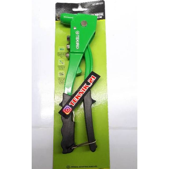 Hand riveter atau Tang rivet Tekiro tang ripet Tekiro