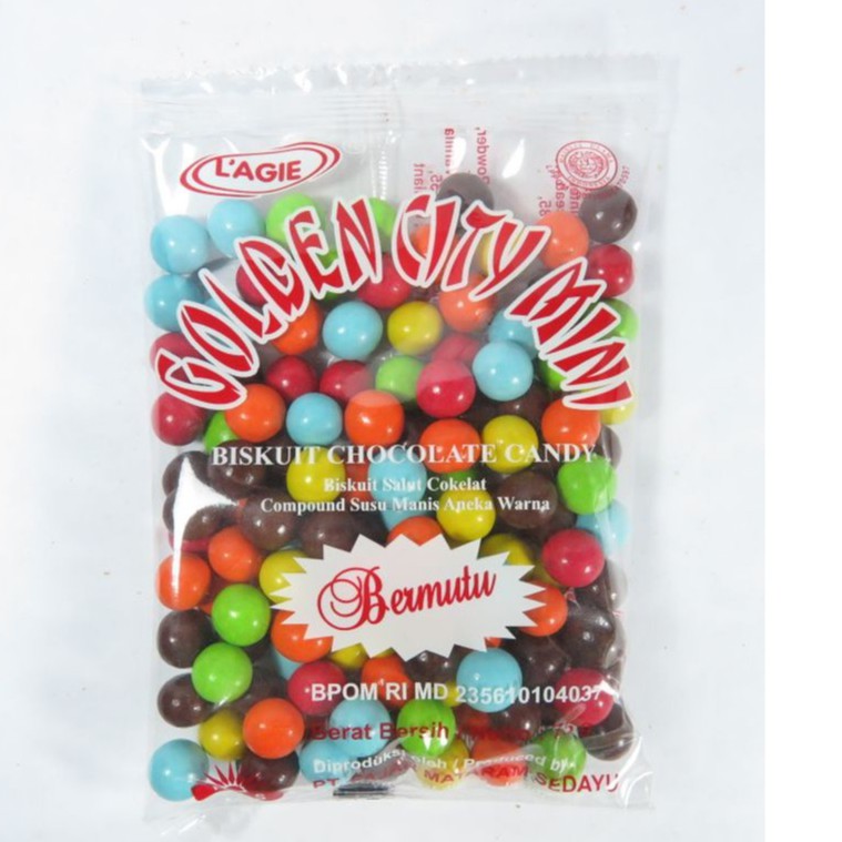 

Biskuit Lagie WARNA WARNI City Mini 50 gram