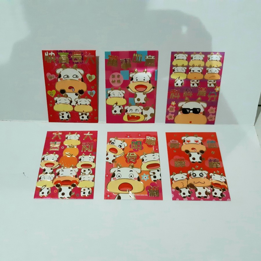 

angpao imlek 2021 shio kerbau LL0362 termurah LIMITED EDITION PREMIUM