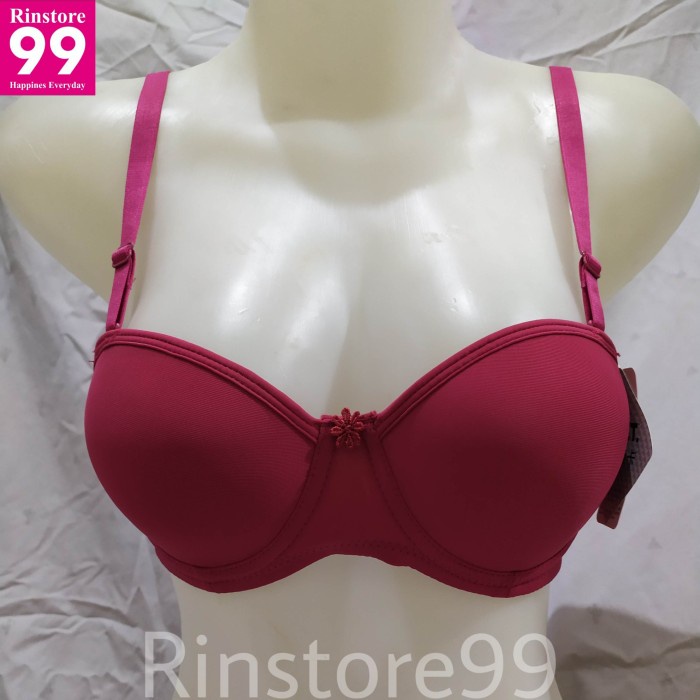Bra Setengah Cup Kawat Scalen