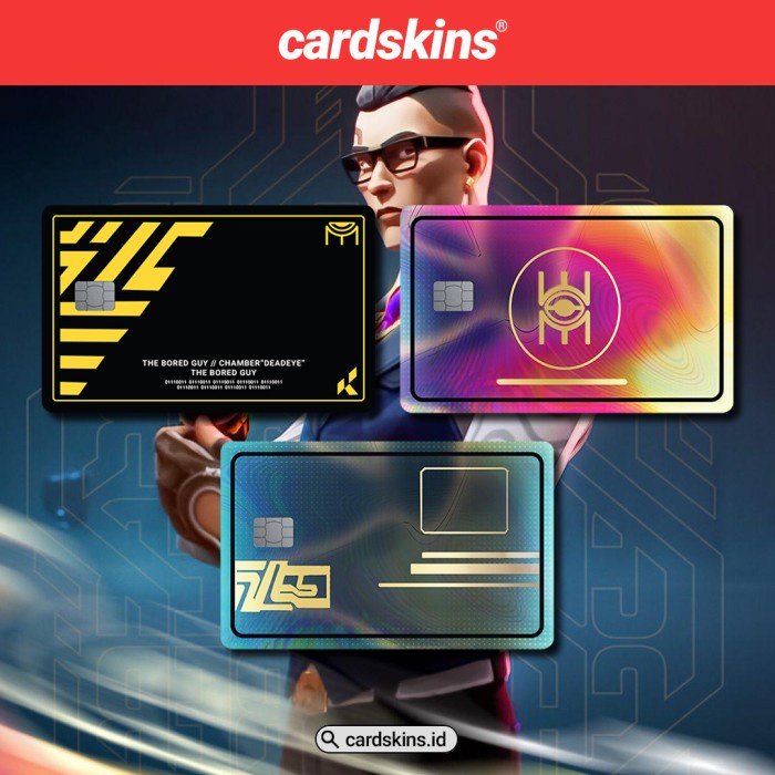 

CHAMBER VALORANT CARD SPECIAL HOLOGRAM | Skin/Sticker Kartu ATM - Rainbow, Chip