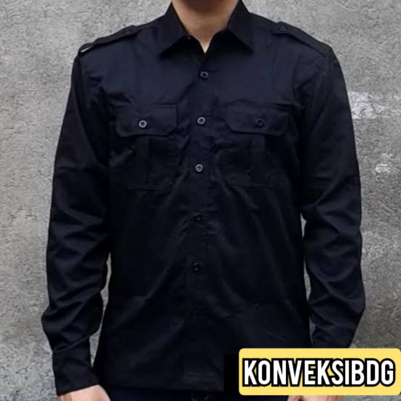Kemeja PDL Cargo Lapangan Baju Kerja Outdoor Tactical Kargo Hiking Gunung Safety
