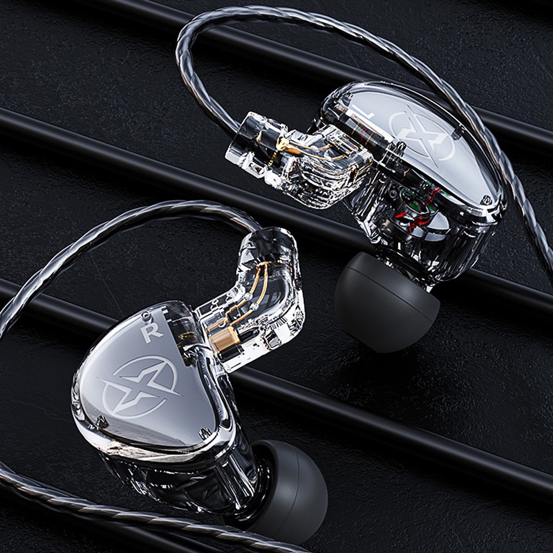 Im3 X Earphone In Ear HIFI Dinamis Besar 9mm Dengan Kabel Upgrade Bisa Dilepas Untuk Olahraga