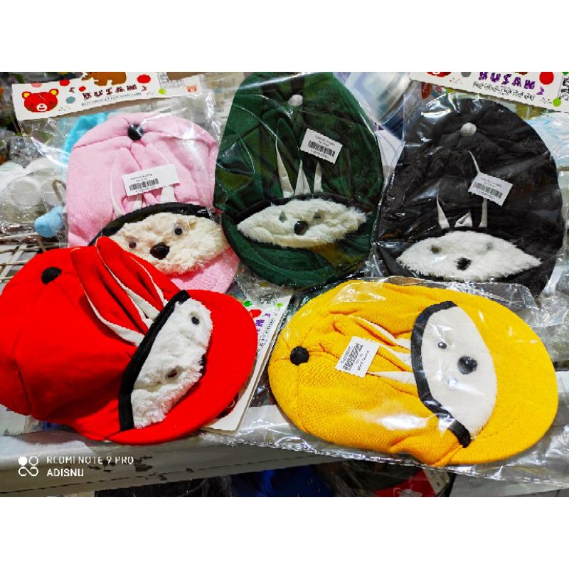 Topi Pet Bayi Busan Motif &amp; Halus