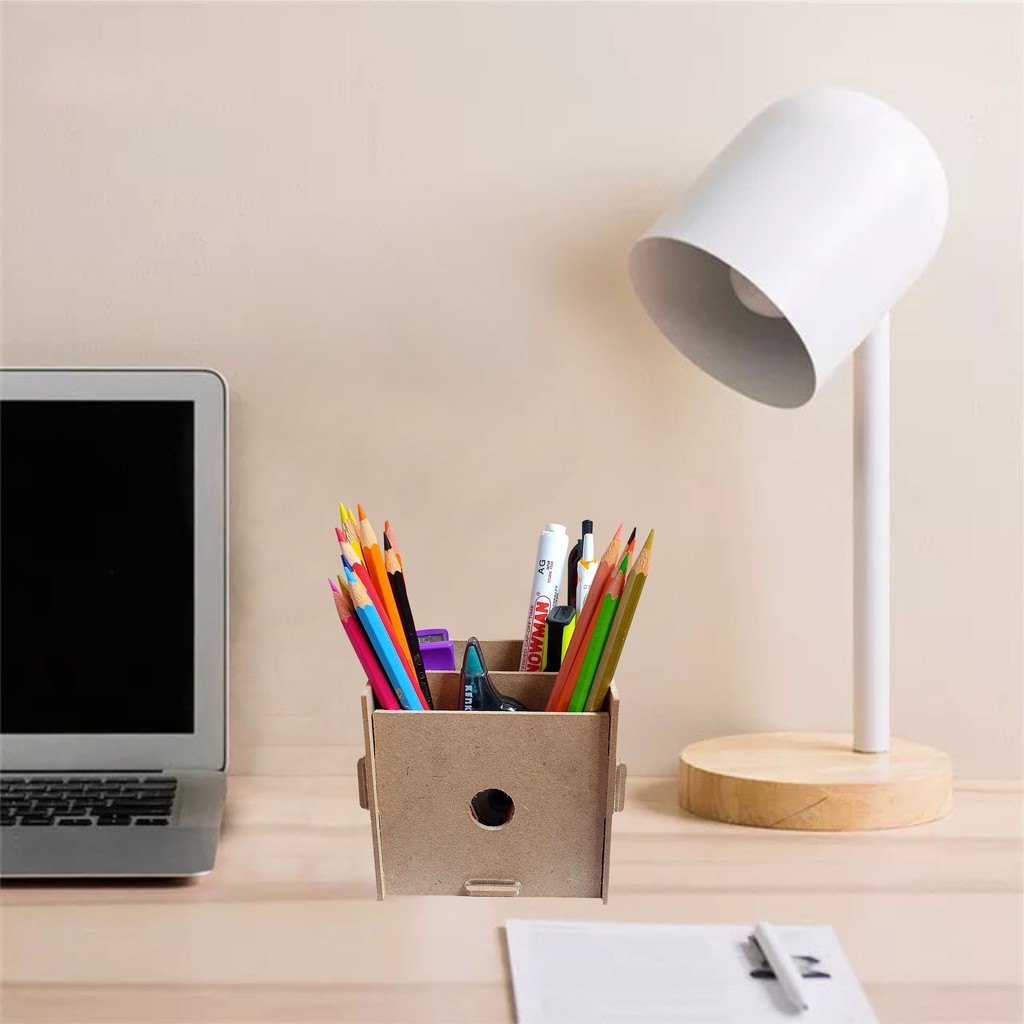 Mega_1688 Box Organizer alat tulis kantor bahan mdf MG922