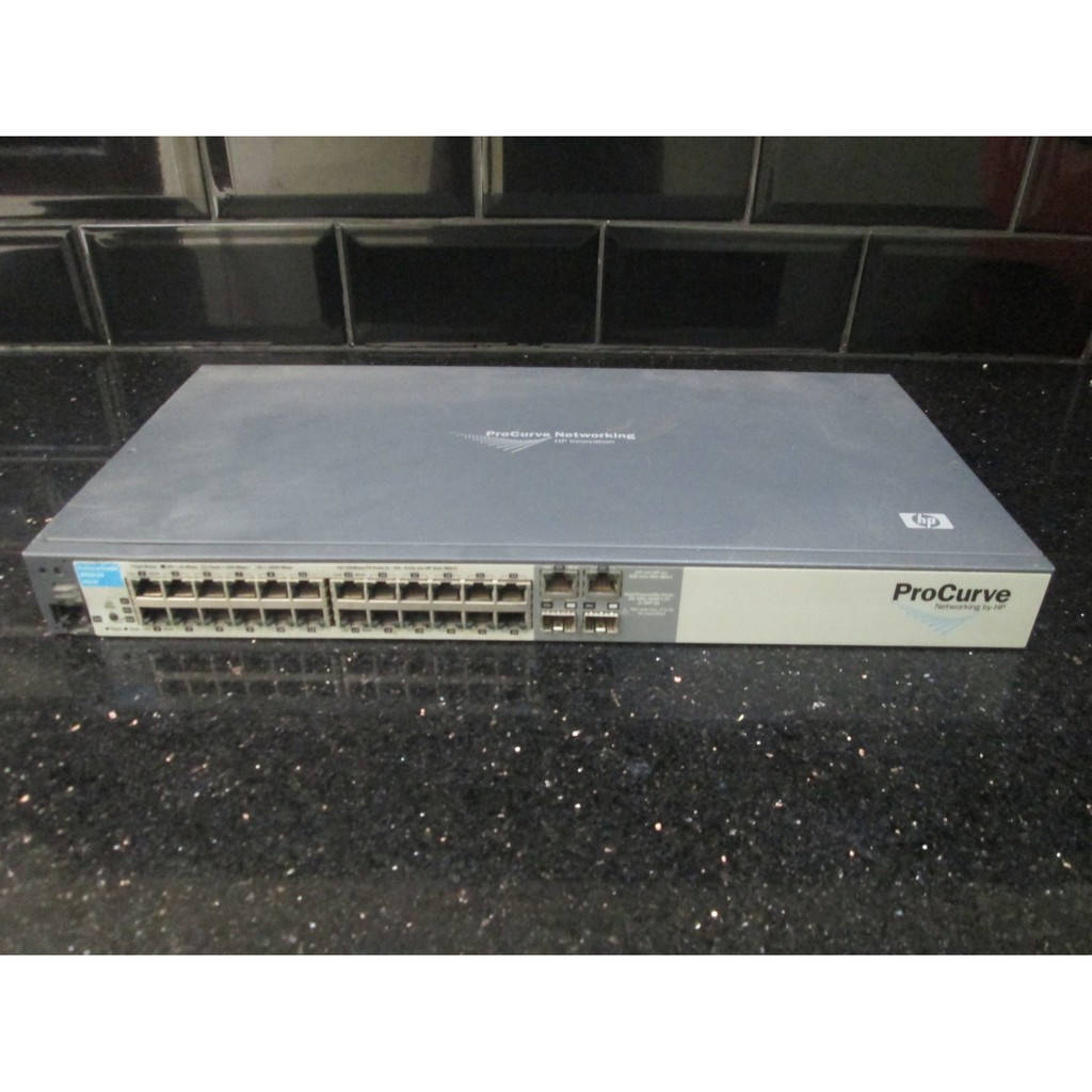 Switch Hub Manageable 24 Port Hp Procurve 2620 Siap Pakai