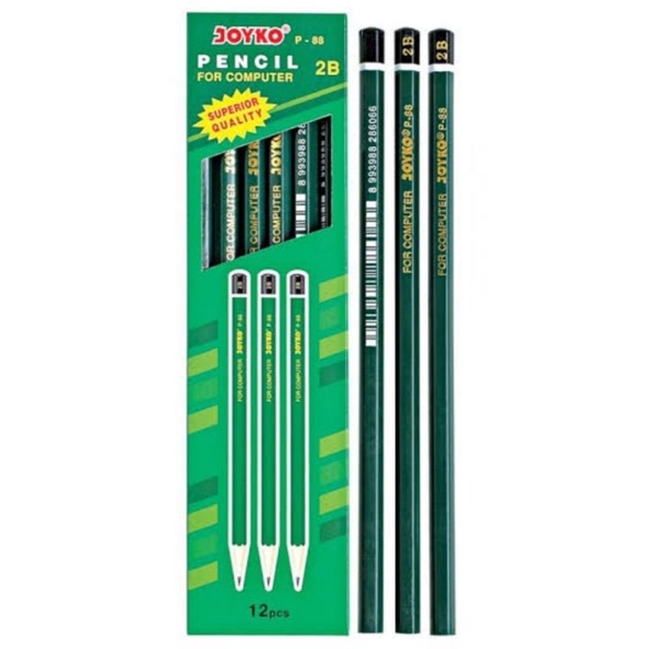 

pencil joyko 2B isi 12