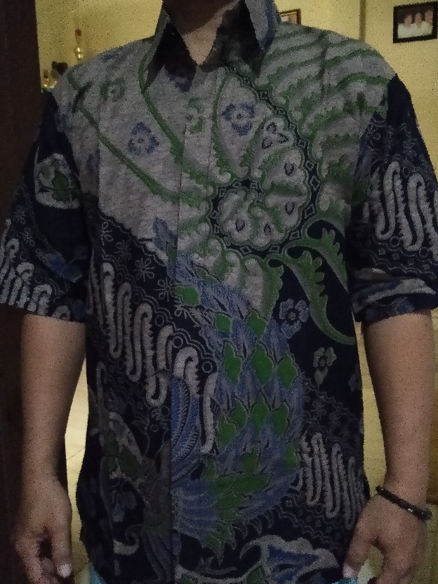 Biantara Kemeja Batik Pria Solo Pendek Batik Aljaya Kapal Kandas Peksi Seling Indradewa Kipas Asmara