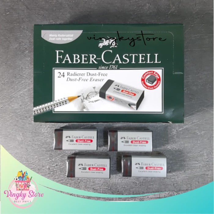 

Hemat Penghapus / Eraser Faber Castell Dust Free 187171 Promo