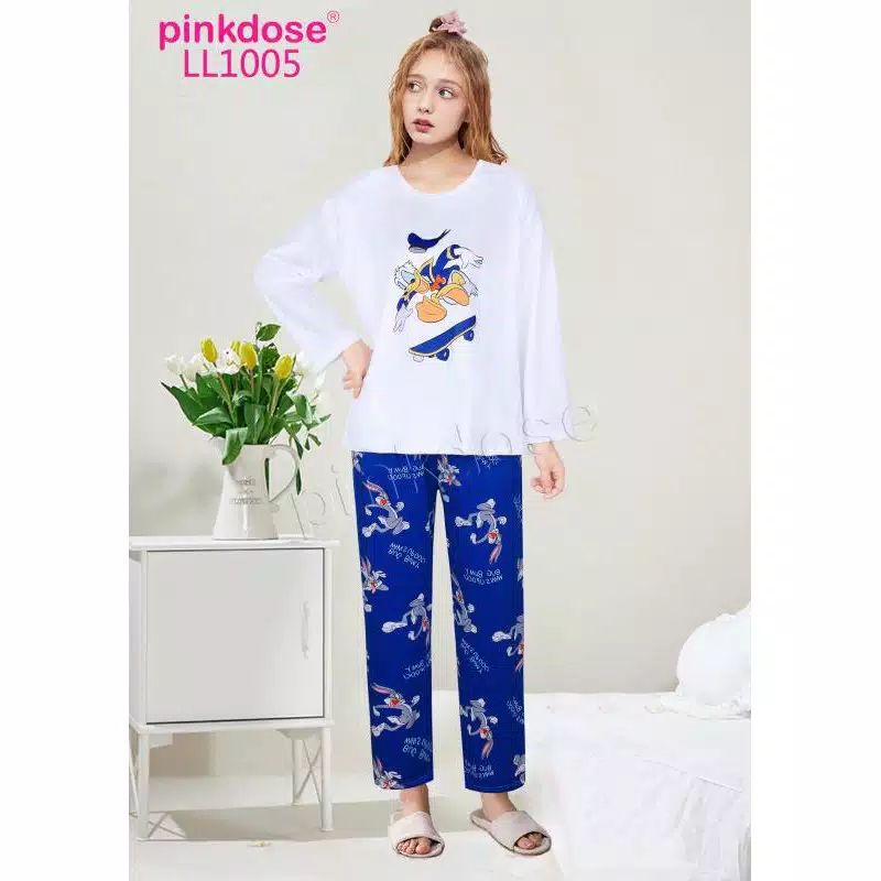 [PINKDOSE]  ~ BAJU TIDUR / PIYAMA IMPORT LUCU PP ~ Moncherie Harga Grosir Fashion Premium
