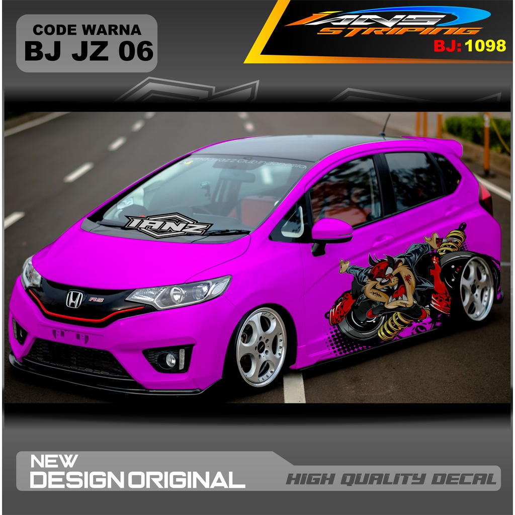 DECAL STIKER MOBIL JAZZ / STIKER MOBIL BRIO / DECAL STIKER MOBIL SWIFT / STIKER MOBIL TOYOTA / DECAL STICKER MOBIL / STIKER YARIS AYLA