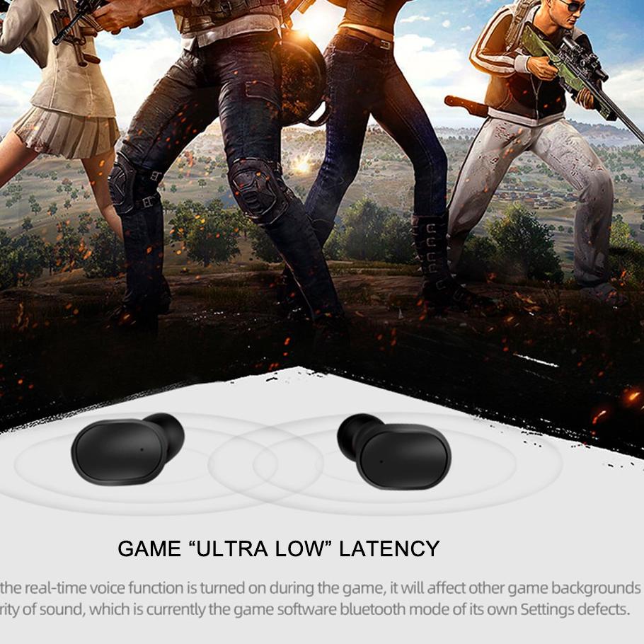 Menarik Inone TWS Earphone Bluetooth Wireless Earbuds Digital Display BT 5.0 Touch Control Waterproo