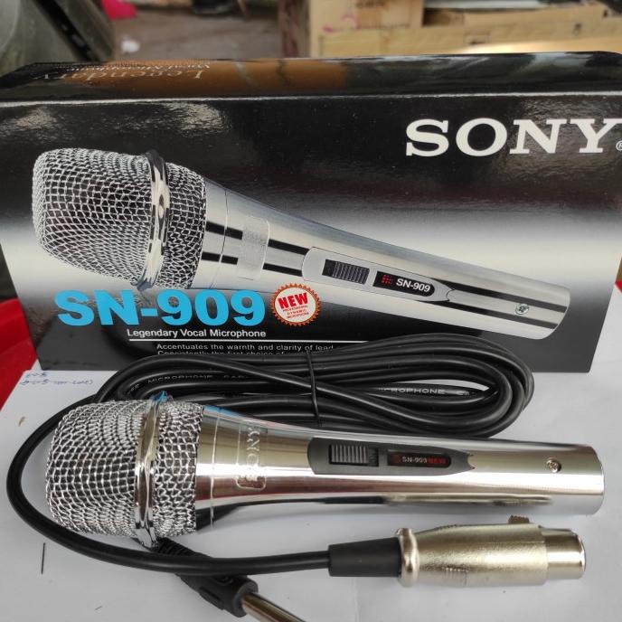 Produk Terbaik] Microphone kabel sony sn 909
