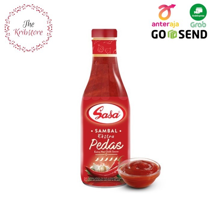

SASA Saus Sambal Extra Hot Botol 340 ml
