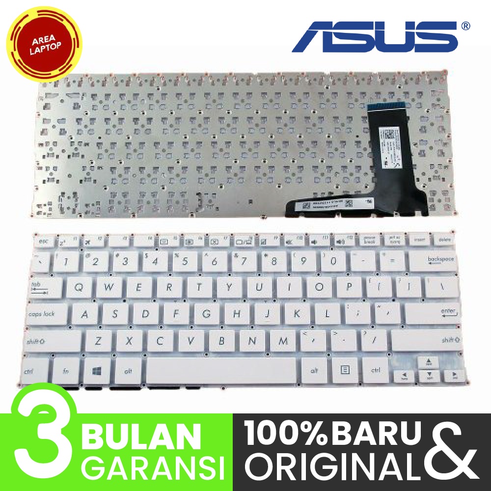 KEYBOARD ASUS X201 X202 PUTIH ORIGINAL