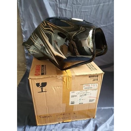 Sparepart Motor TANGKI BENSIN HITAM SCORPIO Z ASLI ORI YAMAHA