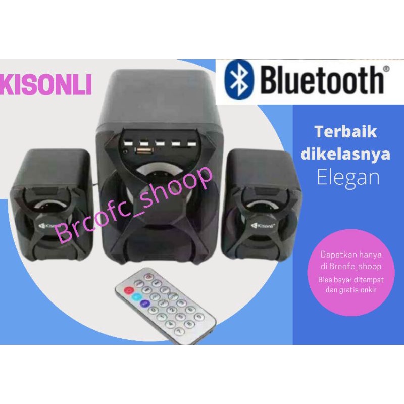 SPEAKER KOMPUTER BLUETOOTH PORTABLE KISONLI