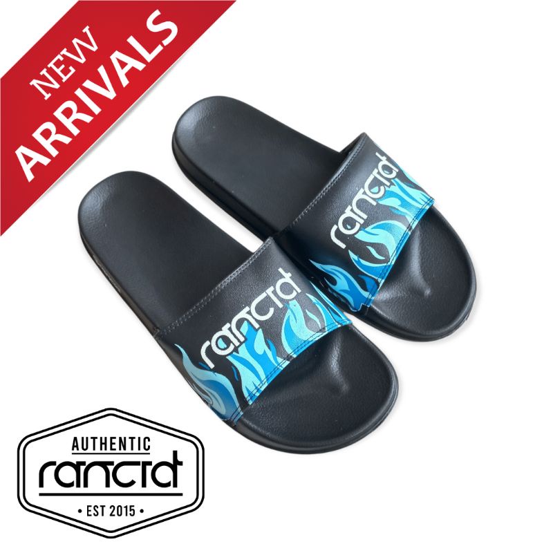 RANCID sandal selop slide slip on fire