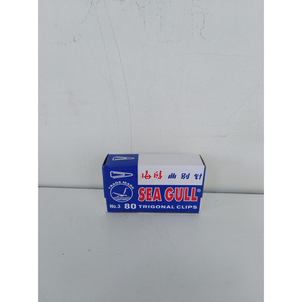 

Trigonal Clips Sea Gull No.3 80 pcs