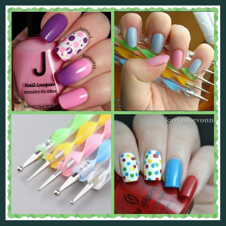 

5 PCS DOTTING TOOLS / PEN DENGAN 5 UKURAN YANG BERBEDA