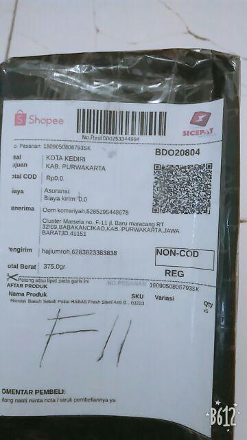 Handuk Basah Sekali Pakai Habas Fresh Steril Anti Bakteri