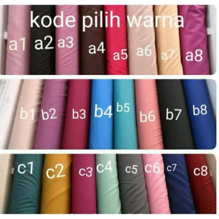 Kain Katun Ima Platinum Ori Tebal Berkwalitas 1 Meter Op294