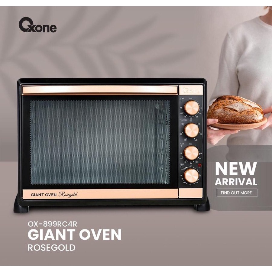 Giant Oven Rosegold Oxone OX-899RC4R 52Lt