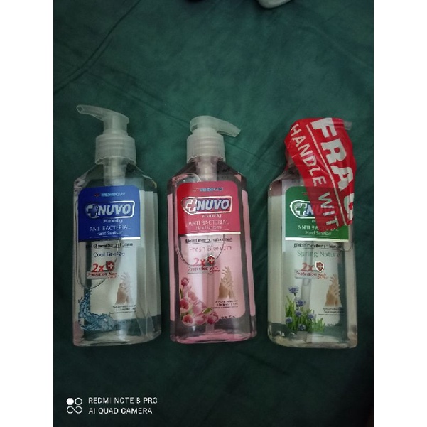 nuvo hand sanitizer gel wings 250ml