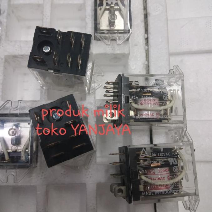 relay omron LY2F 220V 10A/relay omron kuping LY2F 220V Star Seller termurah