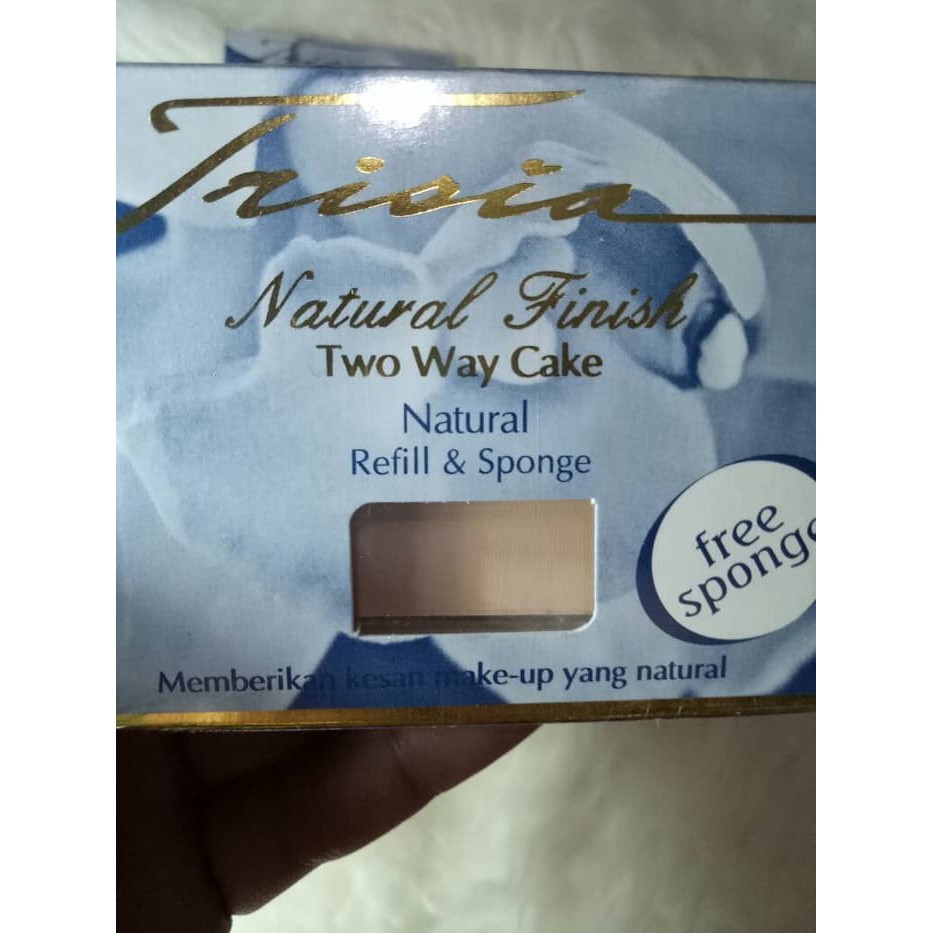 Jual Trisia Natural Finish Two Way Cake Refill / Trisia Bedak Padat Murah