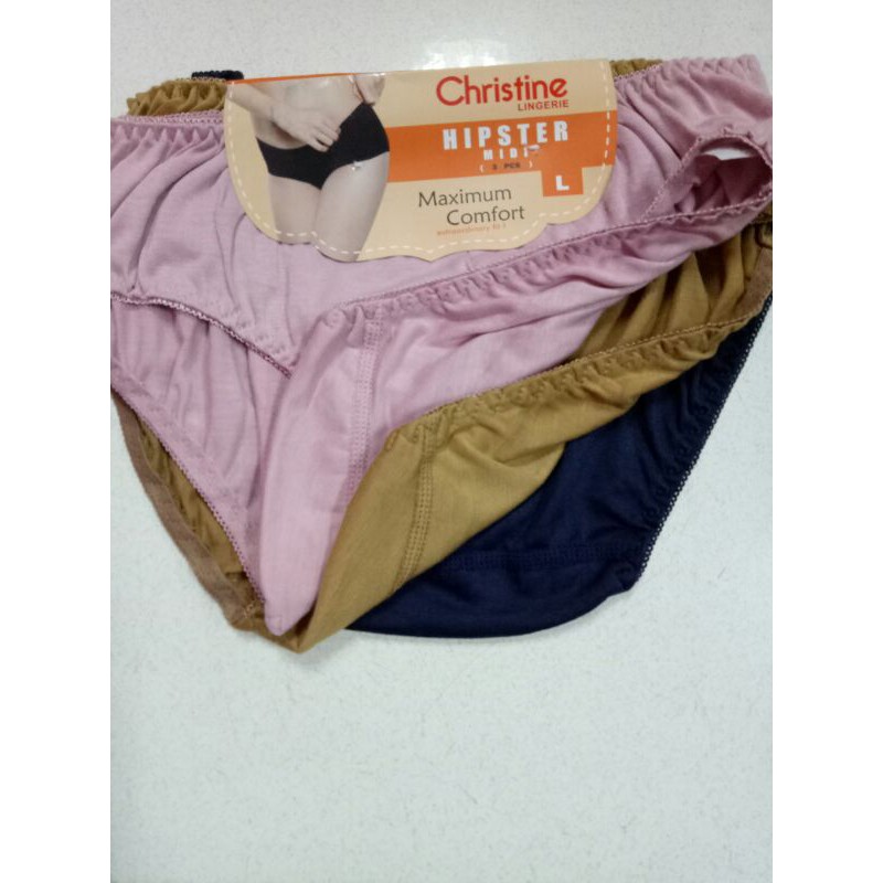 TERLARIS CELANA DALAM WANITA CHRISTINE/PANTY ISI 3