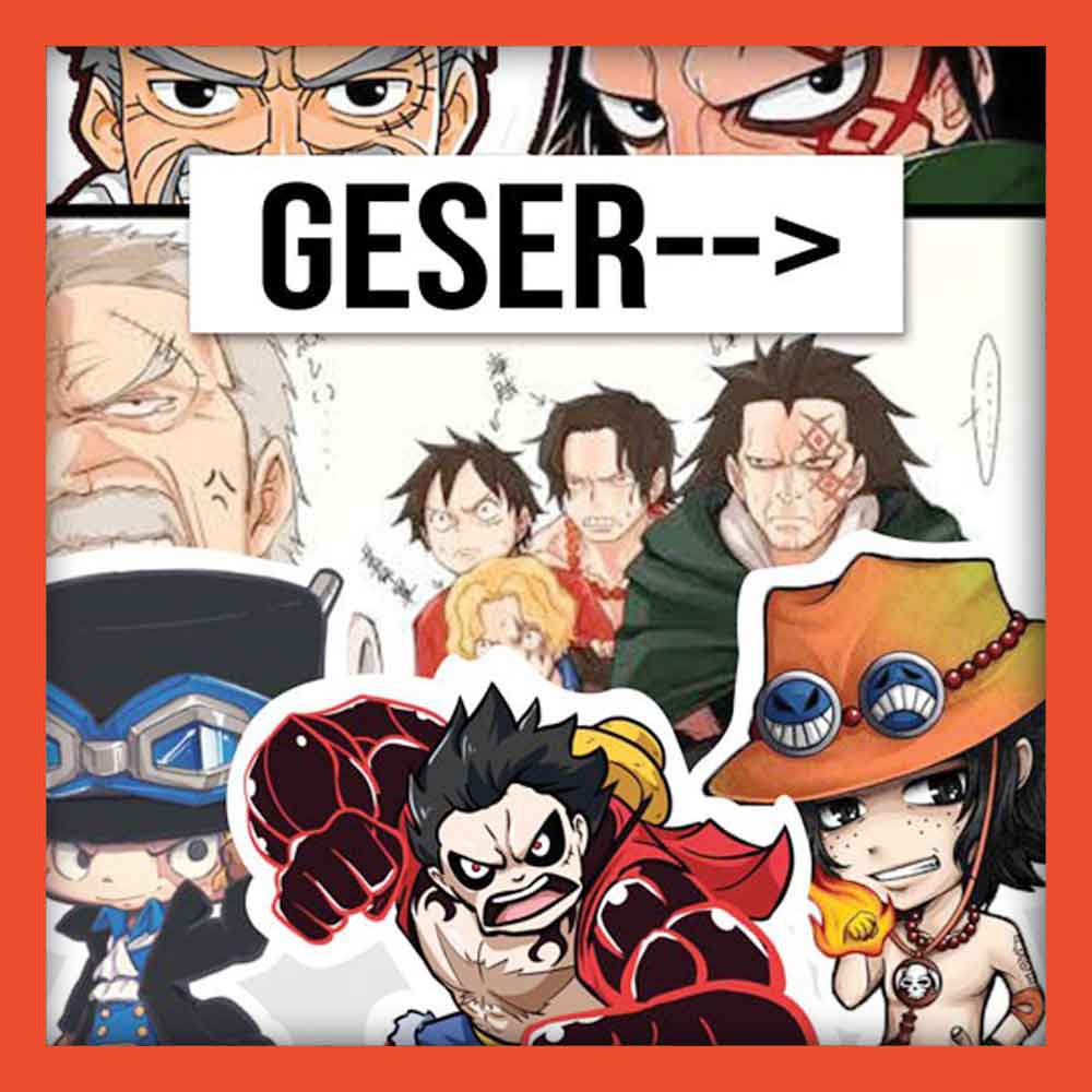 GANTUNGAN KUNCI KARTUN ONE PIECE FAMILY LUFFY Shopee Indonesia