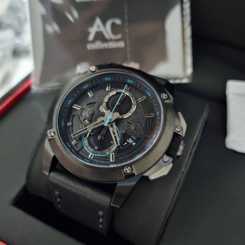AC9602 | JAM PRIA ALEXANDRE CHRISTIE AC 9602 KULIT | AC9602 LEATHER AUTHENTIC