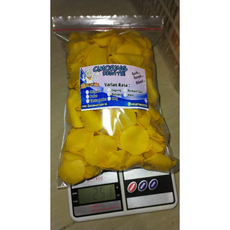 

Cimoring Dewi Tri rasa jagungkemasan 250 gram