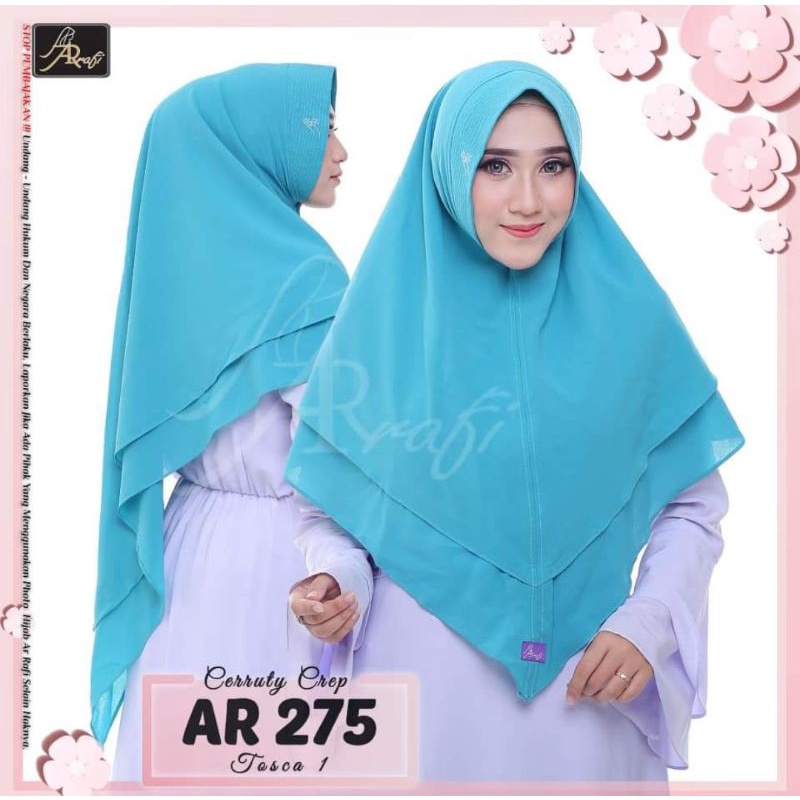 Khimar cantik by Hijab Ar Rafi AR 275