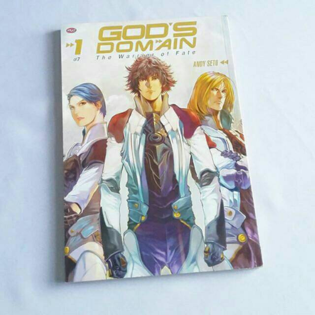 Komik "God's Domain: The Warrior of Fate #1" | Jepang | Original Baru | Buku | Dewasa