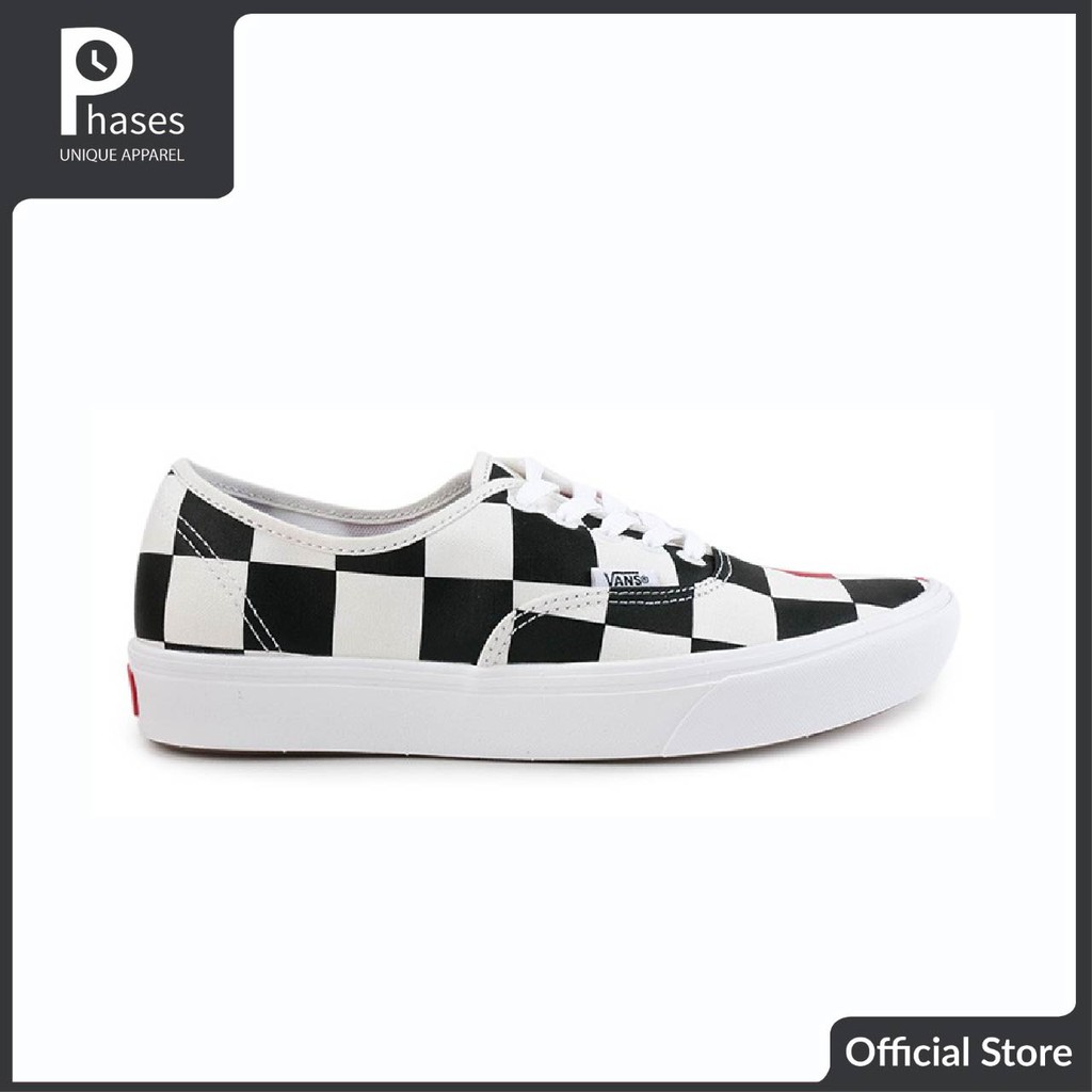 Vans Comfycush Authentic Black Red Original