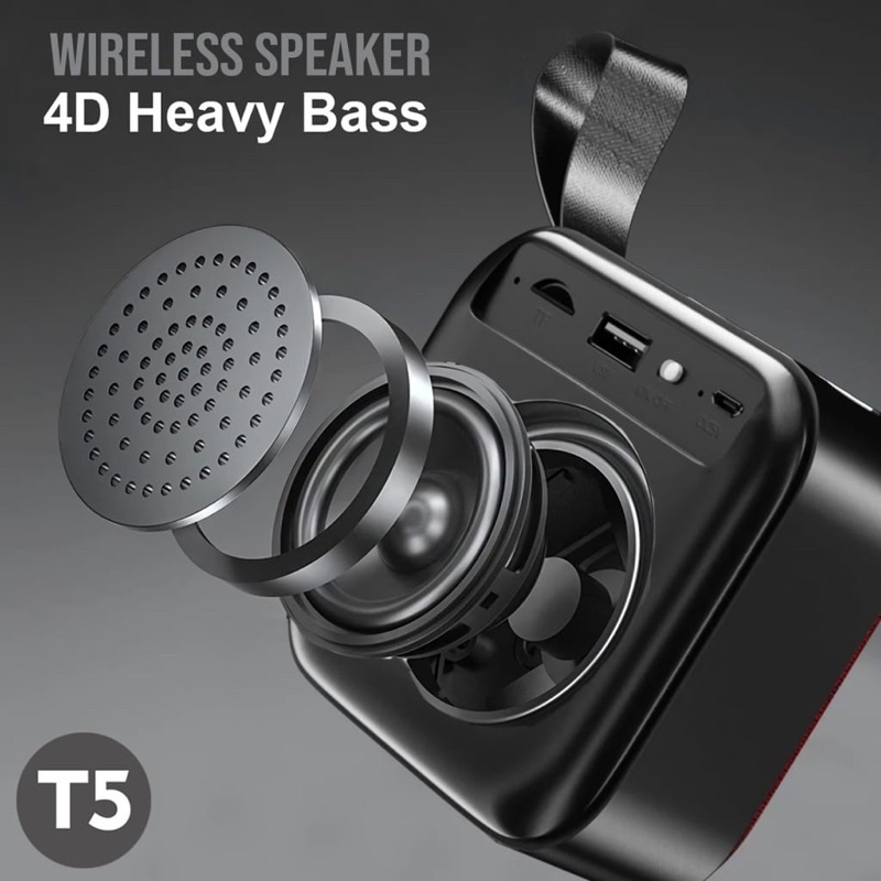 SPEAKER BLUETOOTH JBL BASS PASIF T5 / SPEAKER MEGA BASS PASIF BLUETOOTH JBL T5