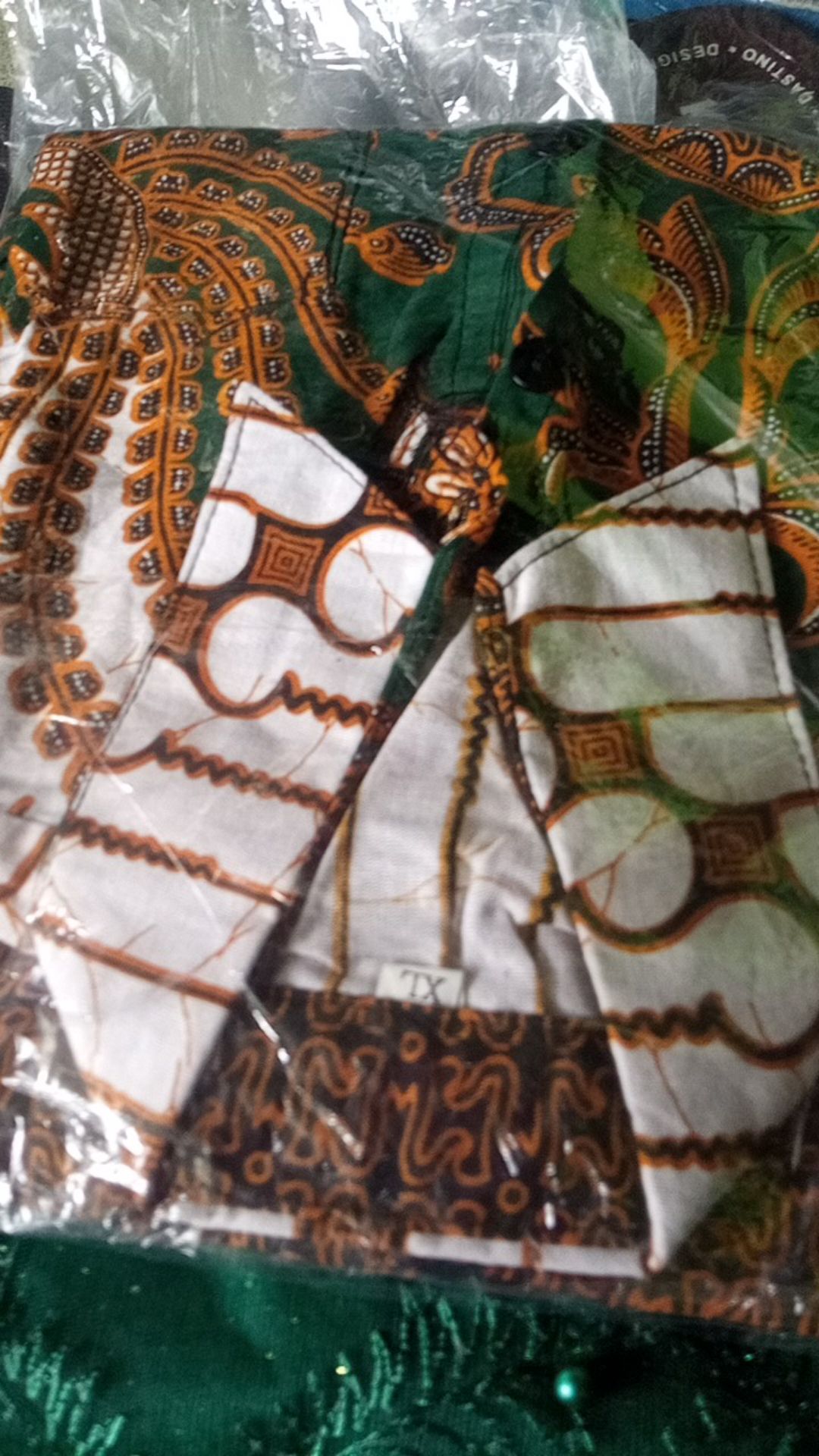 6 Warna, Ada Anak. Batik Kebaya Couple Brukat Tille Maitara Parang Selendang Nirmala