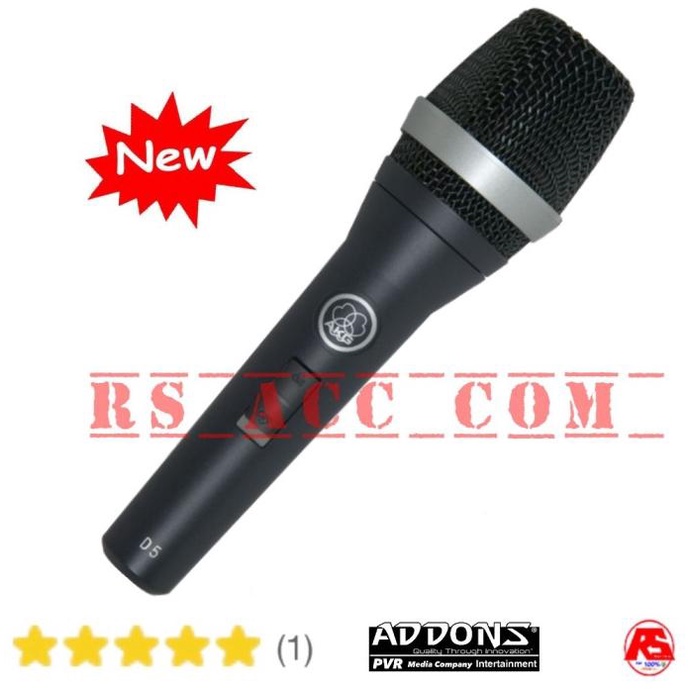 READY COD ORIGINAL Mic Kabel AKG D 5S Dynamic Microphone vokal