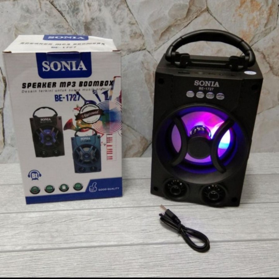 Speaker Bluetooth Jinjing Sonia BE-1727 - Speaker Portable Sonia 1727