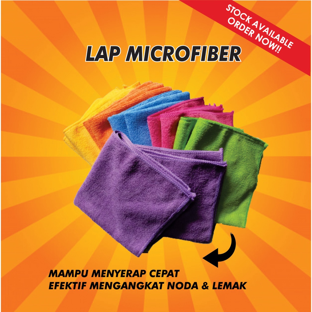 KAIN LAP MICROFIBER KAIN MICROFIBER KAIN LAP SERBAGUNA