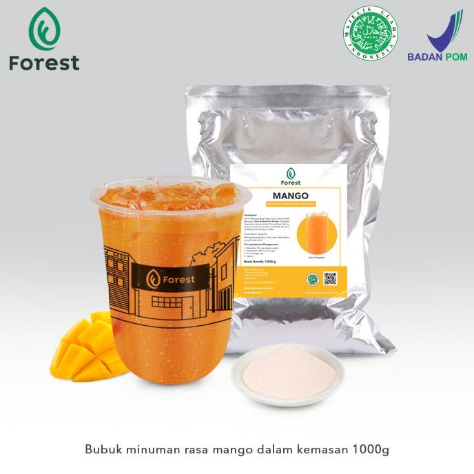 

Bubuk Minuman MANGO Powder - FOREST Bubble Drink