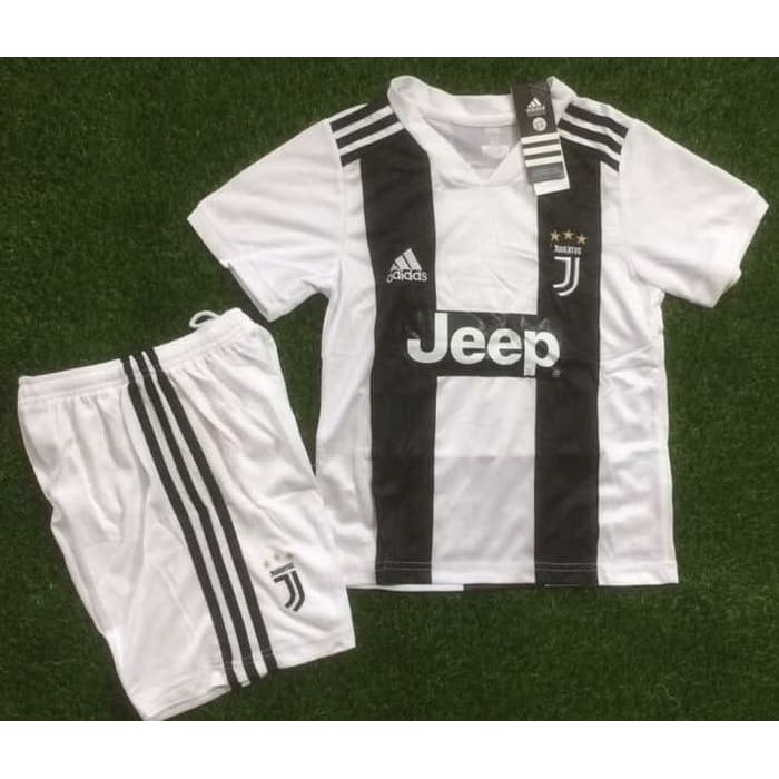 PROMO JERSEY BOLA KIDS / ANAK JUVENTUS HOME OFFICIAL 2018-2019 GRADE ORI LIMITED
